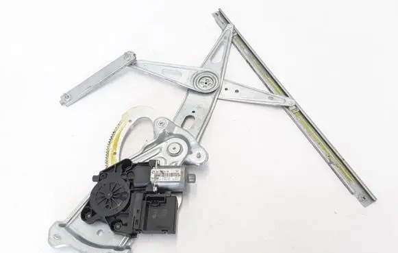 Front window lifting mechanism without motor