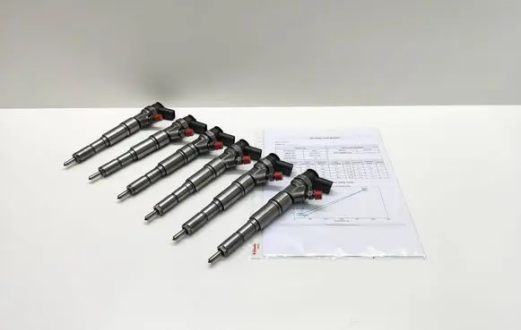 BMW 5 E60 E61 Fuel injectors set 7793836 0445110216