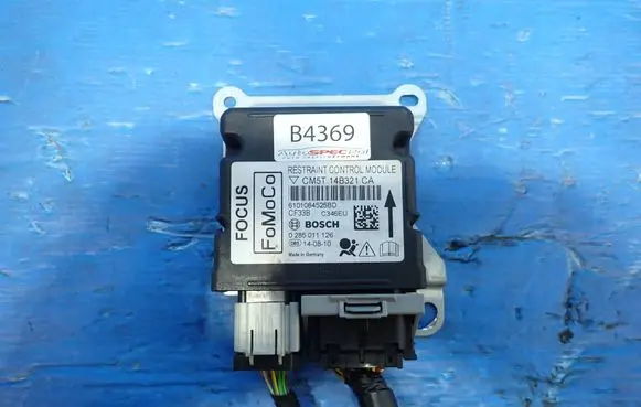 Ford Focus Airbag control unit/module CM5T-14B321-CA 0285011126 6101084525BD