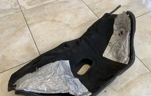 Audi A6 S6 C7 4G Heat shield in engine bay 4G0819523F 4G0819532 4G0863829E