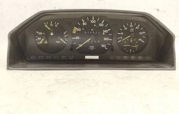 Mercedes-Benz E W124 Speedometer (instrument cluster) 1245420766 1245435421 87001221