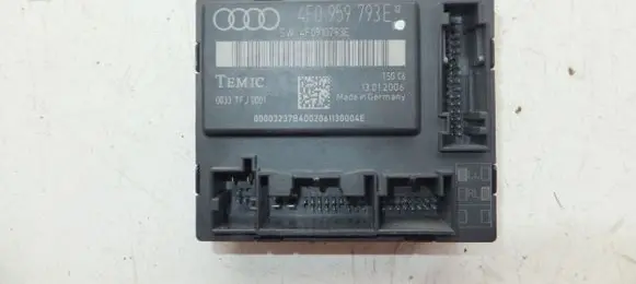 Audi A6 S6 C6 4F Door control unit/module 4F0959793E 4F0910793E