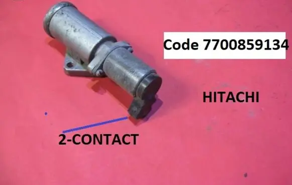 Opel Vectra C Idle control valve (regulator) 7700859134