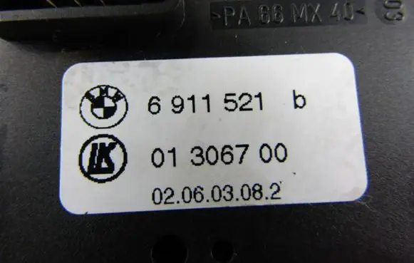 BMW 7 E65 E66 Cruise control stalk 6911521b
