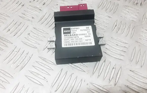 BMW 7 F01 F02 F03 F04 Fuel injection pump control unit/module 7276073
