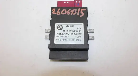 BMW 5 E60 E61 Fuel injection pump control unit/module 7169960 053072463 55892110