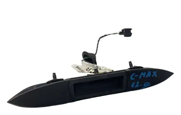 Trunk door license plate light bar