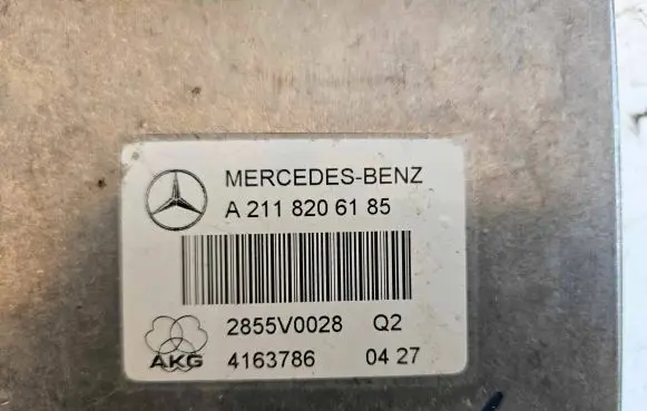 Mercedes-Benz E W211 Other control units/modules A2118206185 4163786 2855V0028