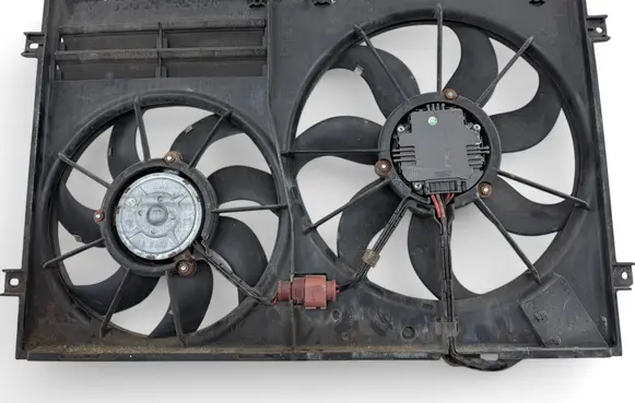 Volkswagen PASSAT B6 Fan set 1K0121207AQ 1K0121205S