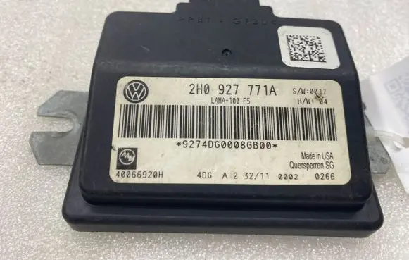 Volkswagen Amarok Other control units/modules 2H0927771A