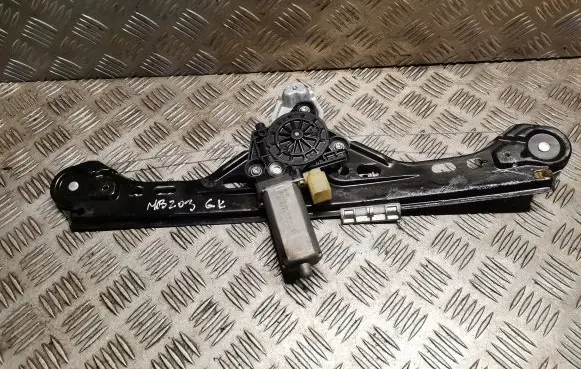 Mercedes-Benz C W203 Rear door window regulator with motor 2038202942