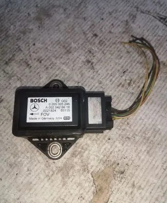 Mercedes-Benz A W168 ESP acceleration yaw rate sensor 0265005246 A0025426618 002182403115