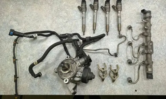 BMW 3 F30 F35 F31 Fuel injection system set 8514154 8511626 8514148