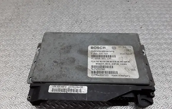 Peugeot 407 Gearbox control unit/module 9659205980 0260002922