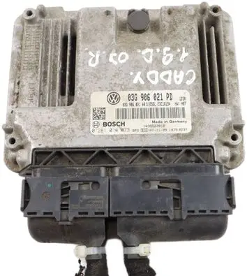 Volkswagen Caddy Engine control unit/module 03G906021PD 0281014073 03G906021AR
