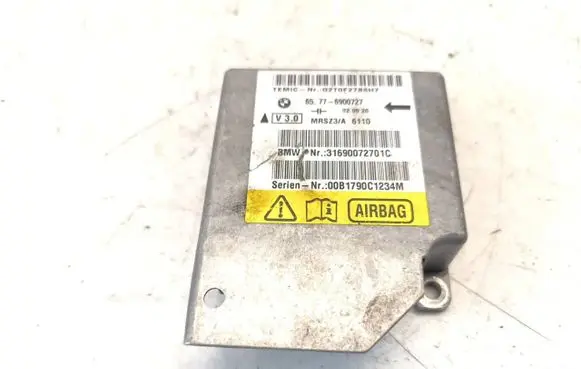 BMW 5 E39 Airbag control unit/module 65776900727 31690072701C 6900727