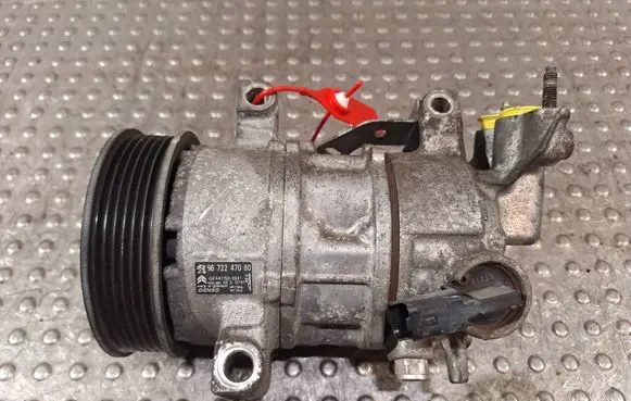 Peugeot 2008 I Air conditioning (A/C) compressor (pump) S25081228 9672247080