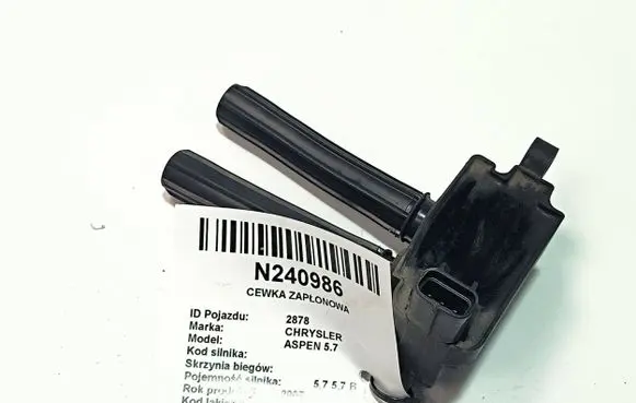 Chrysler Aspen High voltage ignition coil A07109SW