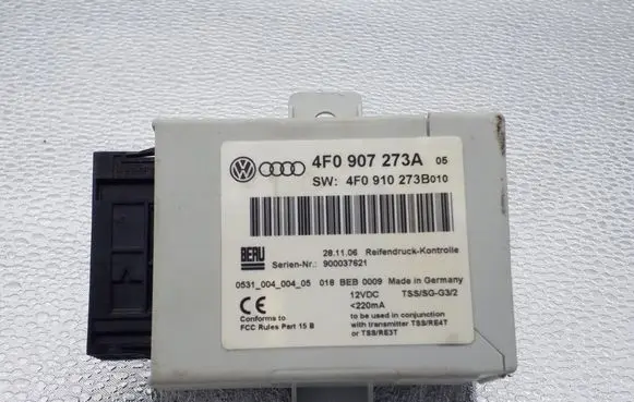 Audi Q7 4L Tire pressure sensor 4F0907273A 4F0910273B