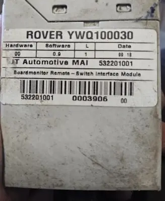 Rover 75 Sensor YWQ100030