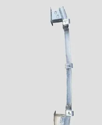 Citroen C5 Front bumper cross member 9660501880