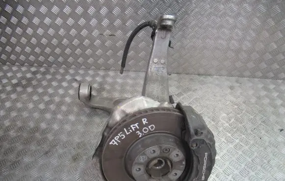 Porsche Cayenne (92A) Front wheel hub spindle knuckle 7P0407245A