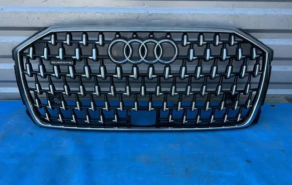 Audi A8 S8 D5 Front bumper upper radiator grill 4N0853651AA 4N0853651AB