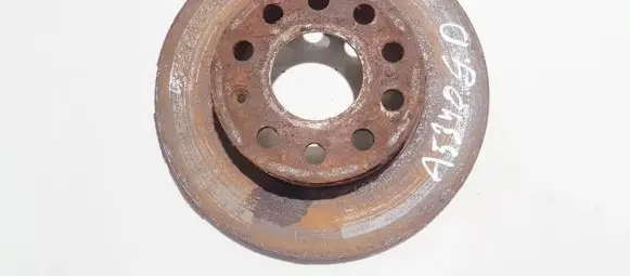 Volkswagen Caddy Rear brake disc neventiliuojamas