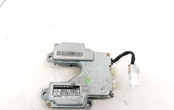 Nissan Micra Airbag control unit/module 9858445B03 4079330752