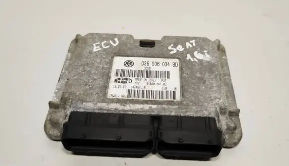 Seat Toledo II (1M) Air suspension control unit module (rear) 6160056103