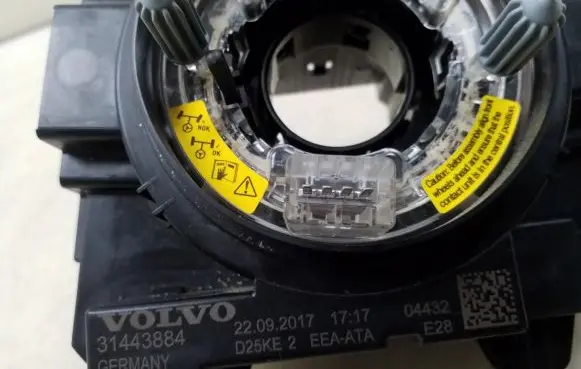 Volvo S90, V90 Airbag slip ring squib (SRS ring) 31443884