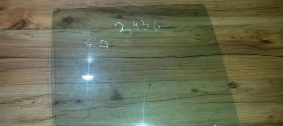 Nissan Murano Z50 Rear door window glass Nenustatyta