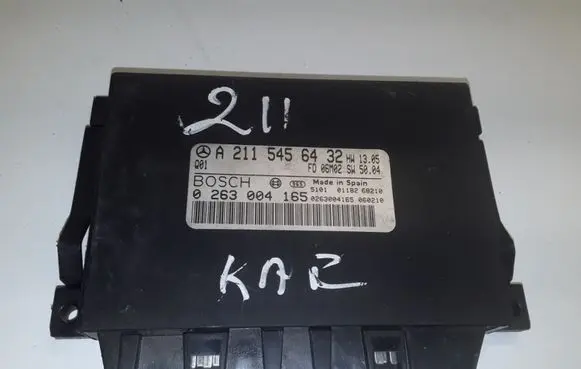 Mercedes-Benz E W211 Parking PDC control unit/module A2115456432 0263004165 FD06M02