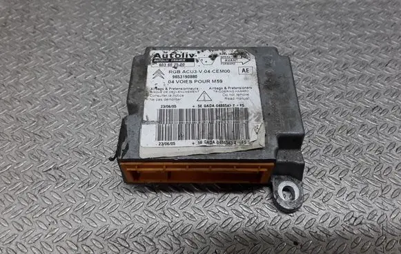 Peugeot Partner Airbag control unit/module 603602500 9653190880