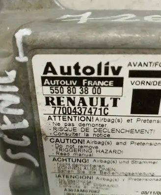 Renault Scenic I Airbag control unit/module 7700437471C