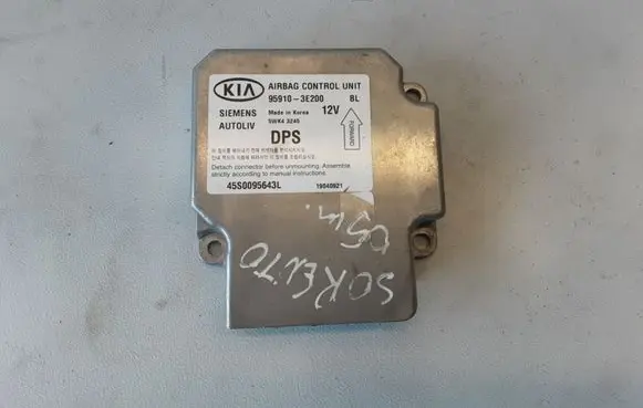 KIA Sorento Airbag control unit/module 9591003E200 45S0095643L