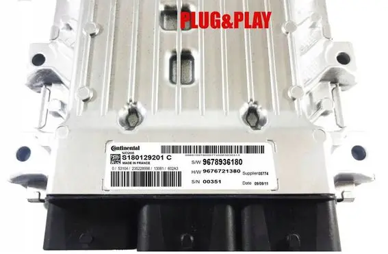 Fiat Ducato Engine control unit/module ECU S180129201C 9676721380 9678936180