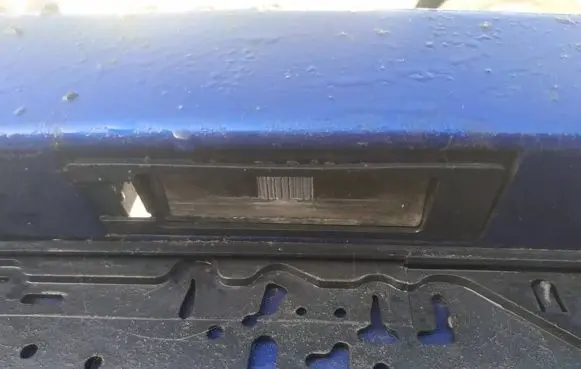 Fiat Punto (188) Number plate light