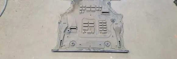 Mercedes-Benz V Class W447 Engine splash shield/under tray A1675200100