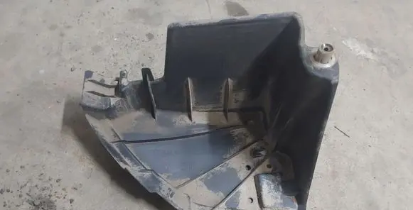 Toyota Prius (XW50) Rear bumper underbody cover/under tray 5839847050