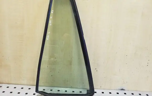 Rear vent window glass