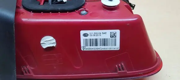 Porsche Macan (95B) Tailgate rear/tail lights 95B945094