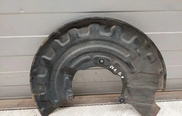 Volkswagen PASSAT CC Front brake disc dust cover plate 1K0615312C