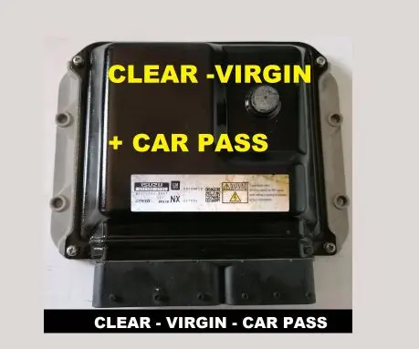 Opel Zafira B Engine control unit/module ECU 98133029 8981330290 MB2758009801
