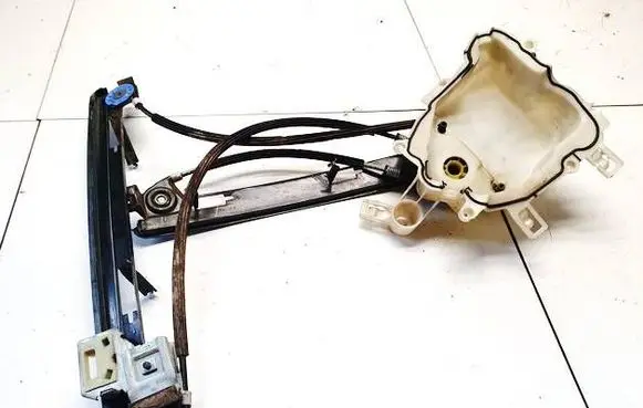 Sliding door window regulator with motor