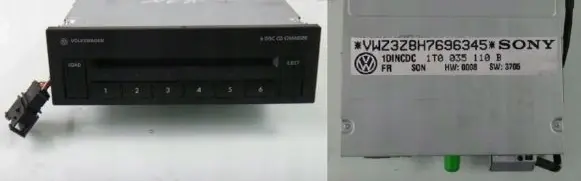 Volkswagen Touran I CD/DVD changer 3244203