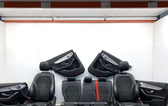 Mercedes-Benz C W205 Seat and door cards trim set 
