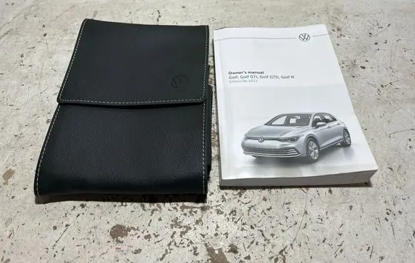 Volkswagen Golf VIII Owners service history hand book