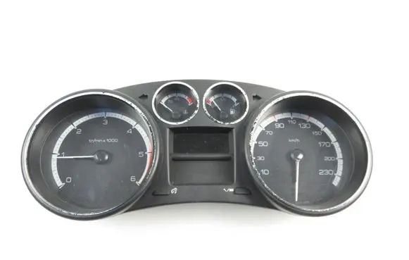 Peugeot 308 Speedometer (instrument cluster) 9665107480