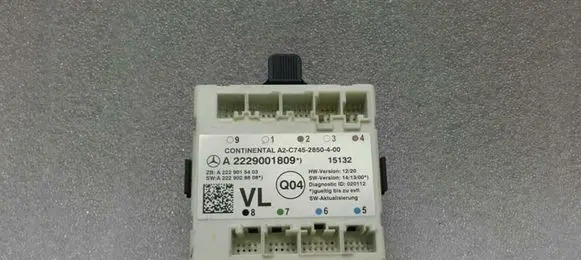 Mercedes-Benz C W205 Door control unit/module A2229001809